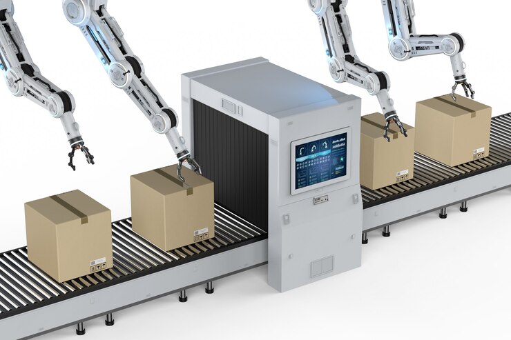 Automated palletizing robot
