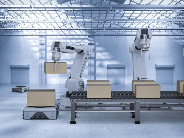 Automatic robotic palletizer