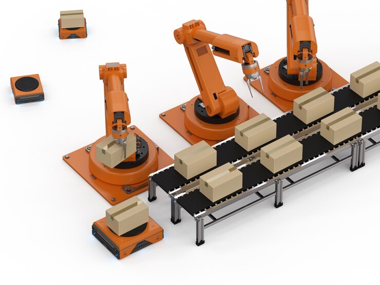 Box palletizing robot