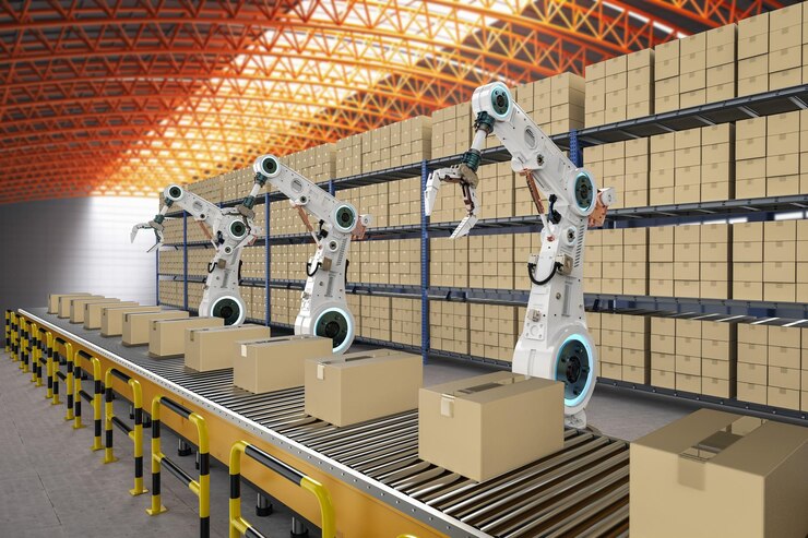 Collaborative palletizing robot