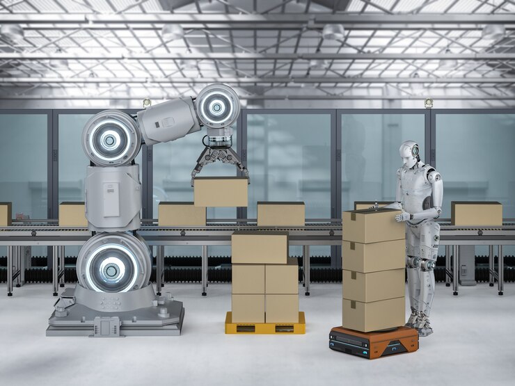 Collaborative robot palletizer
