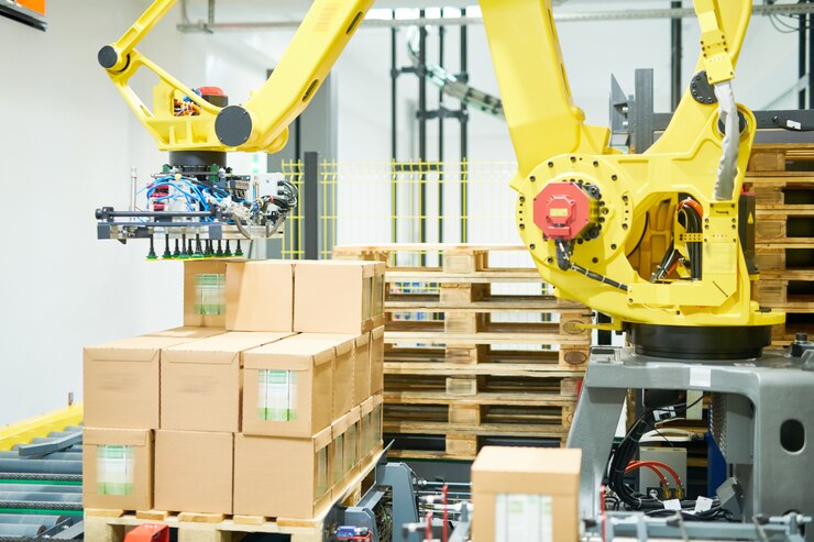 Industrial palletizing robots
