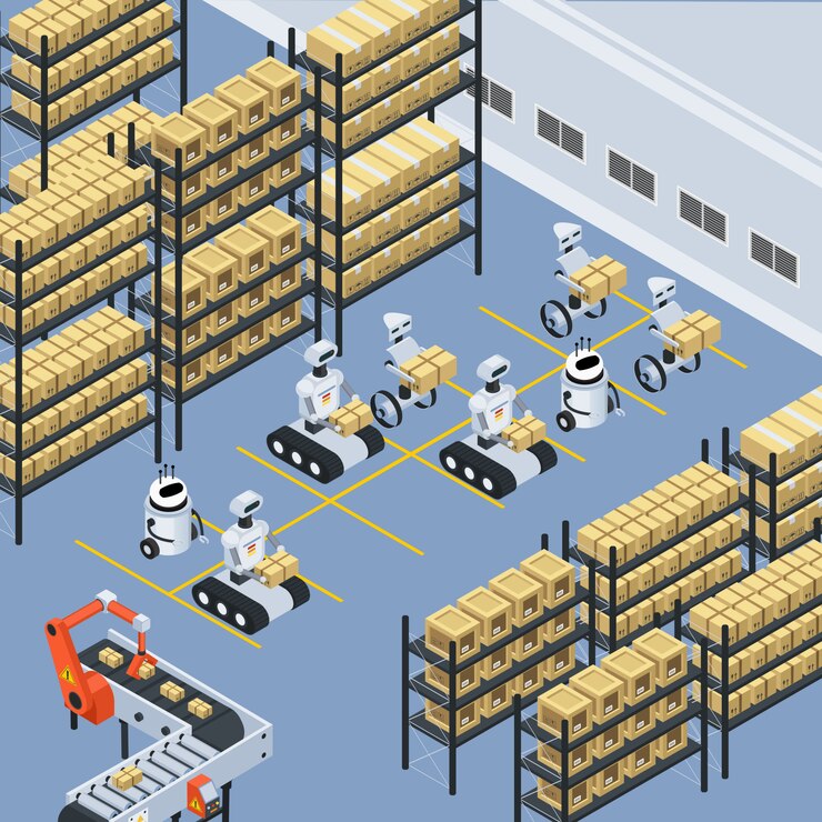 Robot palletering