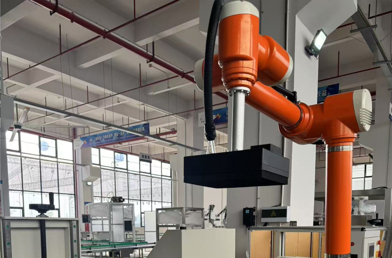 palletizing robot for the food industry