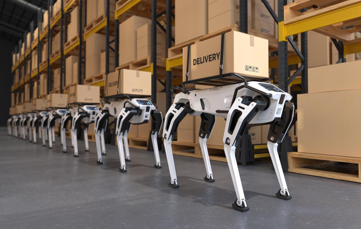 Automated palletizing robots
