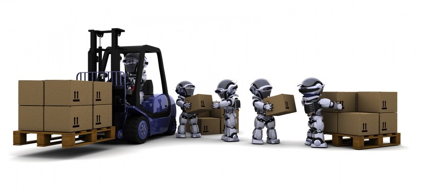 Automated palletizing robots for logistics