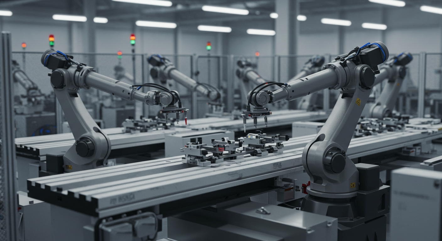 parallel robots factory